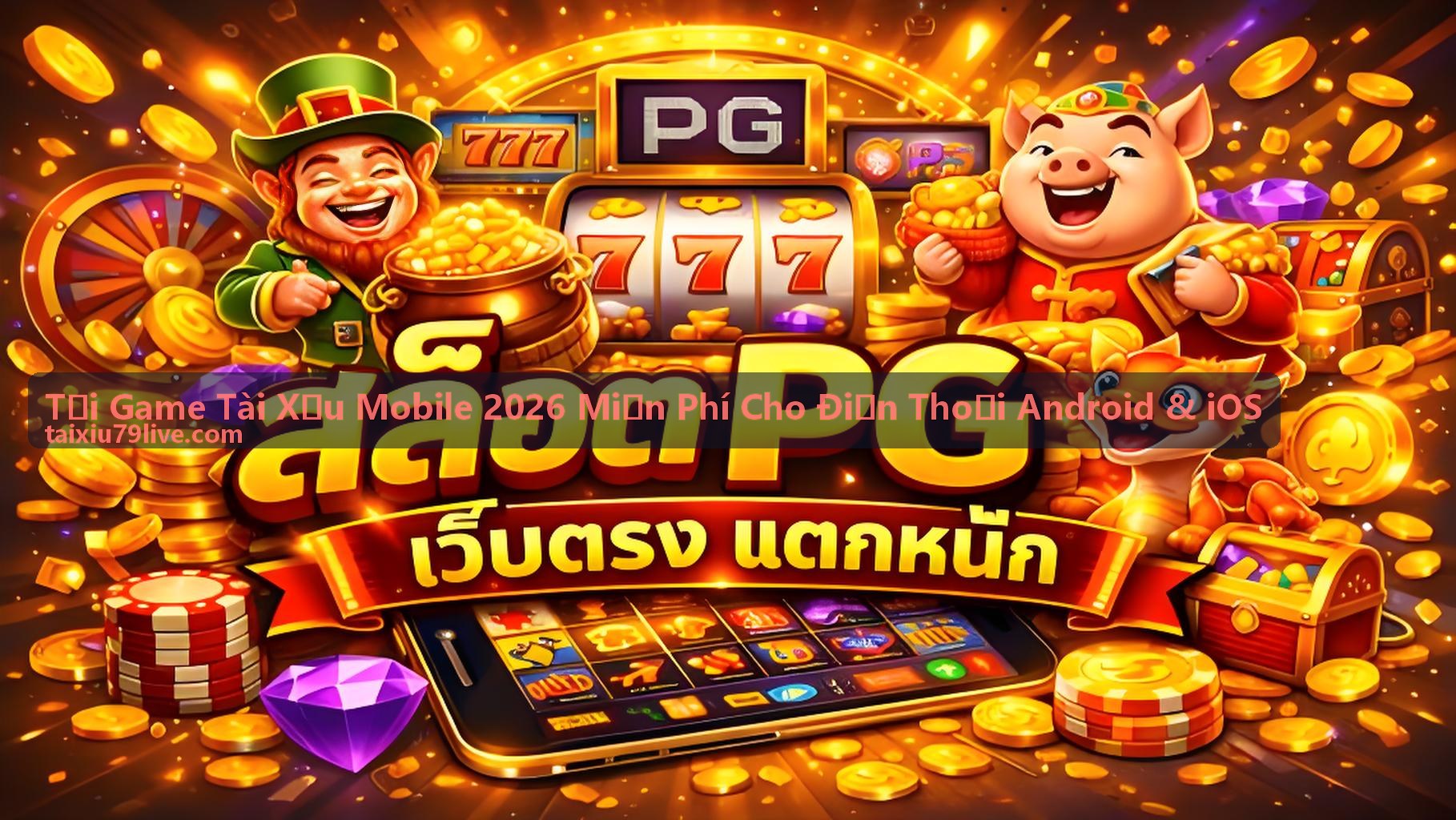 Tải Game Tài Xỉu Mobile 2026 Miễn Phí Cho Điện Thoại Android & iOS - Giao diện app Android